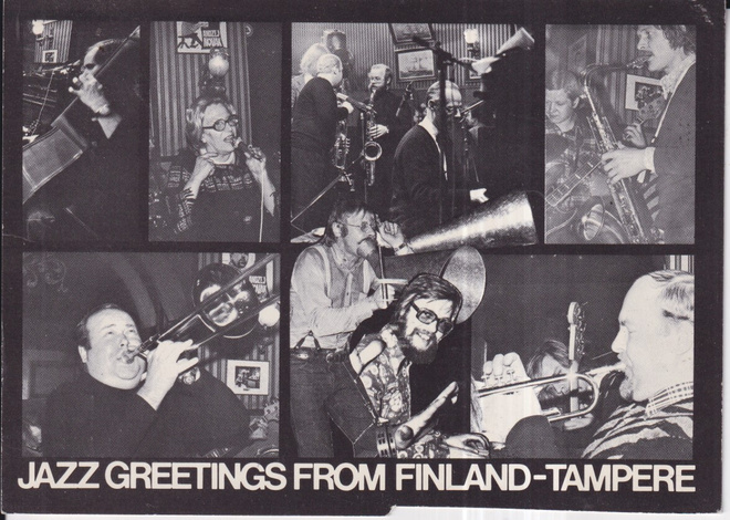 Tampere, Jazz Greetings, sommitelmakortti , Acre Kari,  e103