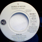 DEGREES OF MOTION  ::  SHINE ON  ::  VINYL  7"    1992 - pikkukuva 3
