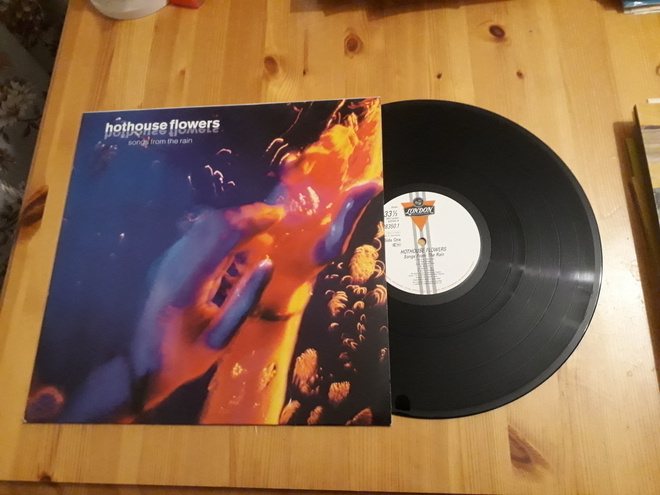 Hothouse Flowers – Songs From The Rain lp orig 1993 Pop Rock