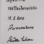 Riitta Lehvonen : Tyttöteurastaja (signeerattu, tekijän o... - pikkukuva 3