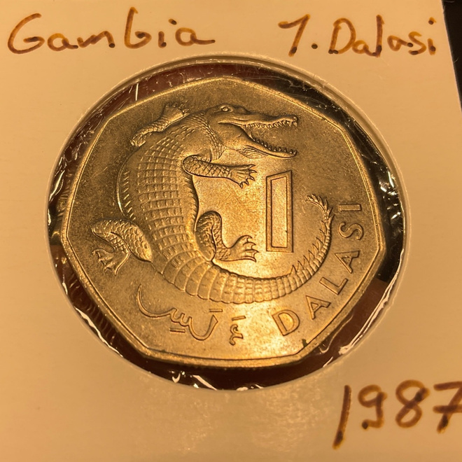 Republic of Gambia 1 dalaisi 1987