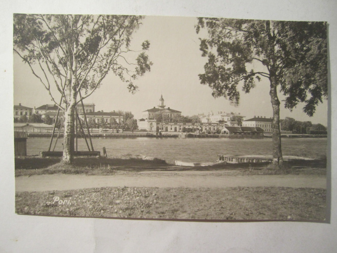 VANHA Postikortti Pori 1930-l Alkup.Mallikappale