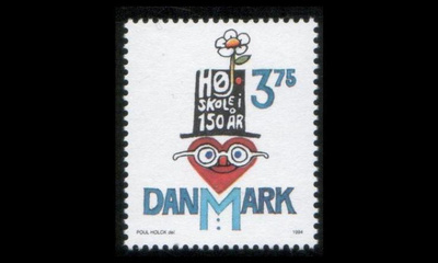 Tanska 1091 ** Kansanopistot 150v (1994)
