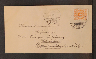 # 23598 # Kirje Lahti > Helsinki - 1895