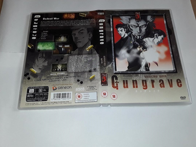 Gungrave Volume 3 - Undead War - UK Region 2 DVD (MVM)