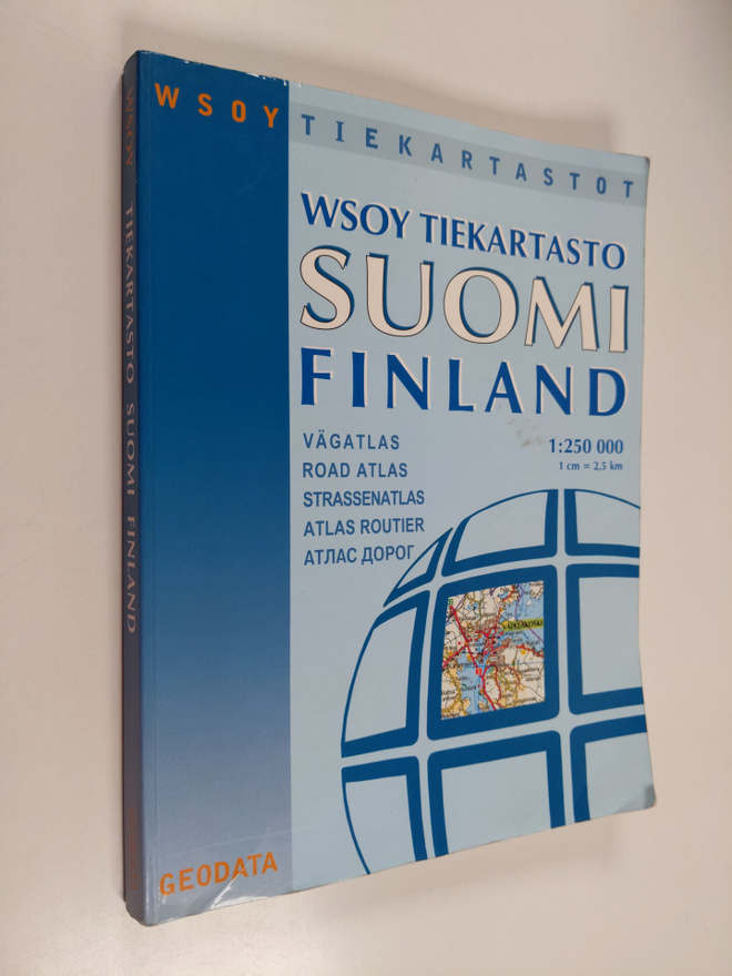 WSOY tiekartasto Suomi Finland = Vägatlas = Road atlas = ...