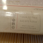 V.A.G Audi 100, A6, S4, S6 RS6 raitisilmasuodatin 4A0819439A - pikkukuva 2