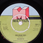 7" NAZARETH - Holy Roller - single 1975 blues rock EX - pikkukuva 2