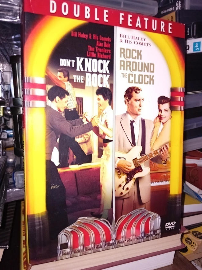 2dvd Rock around the Clock / Don't knock the Rock ( alue 1 )