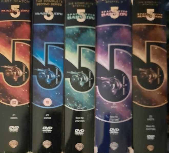 BABYLON 5 KOKO SARJA DVD