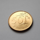 50 penniä, UNC, v. 1986 - pikkukuva 1