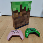 Myydään Xbox One S Minecraft Edition + kaksi ohjainta - pikkukuva 1