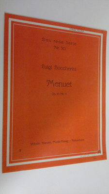 Luigi Boccherini : Menuet , op. 13 Nr. 5