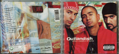 OUTLANDISH . CD-LEVY . BREAD & BARRELS OF WATER