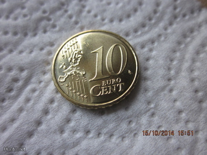 Suomi 10 cent, unc, v. 2008
