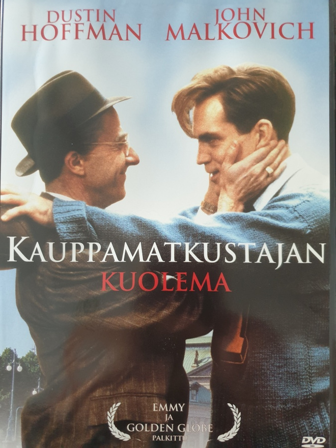 KAUPPAMATKUSTAJAN KUOLEMA  DVD Hoffman & Malkovich