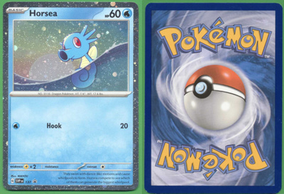 Pokémon Horsea Cosmos holo