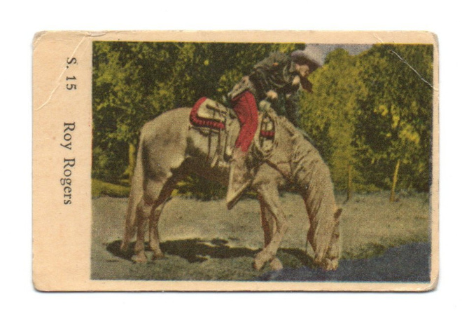 Purkkakuva S. n:o 15 ROY ROGERS Purukumikuva