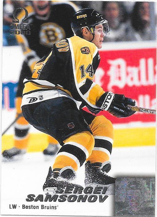 1998-99 Pacific Omega #21 Sergei Samsonov Boston Bruins