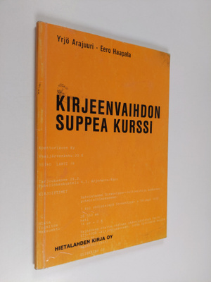 Yrjö Arajuuri : Kirjeenvaihdon suppea kurssi