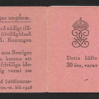 Ruotsi - Kustaa V 90v 1948 (Mic. 343 MH) ** vihko - pikkukuva 2