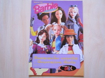 Barbie journal -leluesite, syksy/talvi 1999