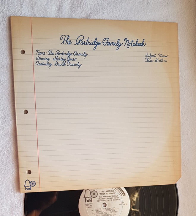 The Partridge Family Notebook LP 1972 US