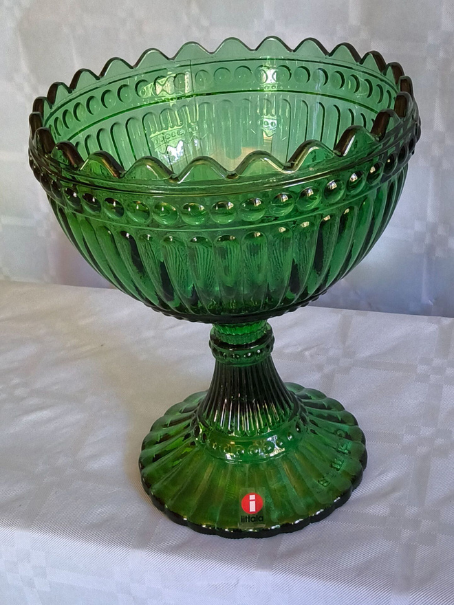 Vihreä marimekko, iittala Mariskooli 155mm, hyväkuntoinen!