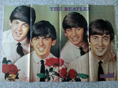 Beatles / Brooke Shield juliste