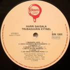 Harri Saksala: Trubaduurin kyynel LP VG+ - pikkukuva 5