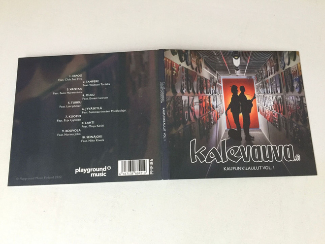Kalevauva.fi – Kaupunkilaulut Vol. 1 CD