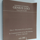 Kirmo (toim. = ed.) Mikkola : Genius loci : Otto-I Meurma... - pikkukuva 1