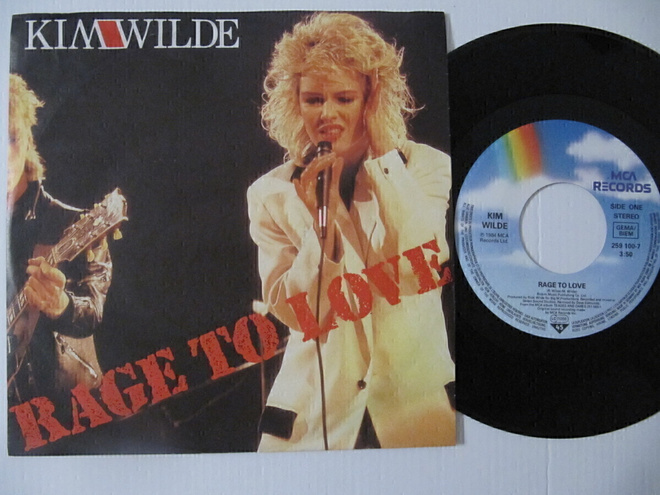 Kim Wilde Rage To Love 7" sinkku
