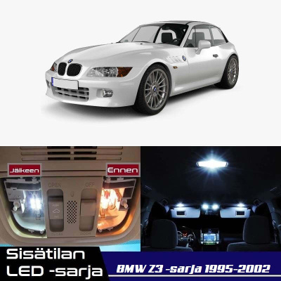 BMW Z3 (E36) Sisätilan LED-sarja 7-osainen