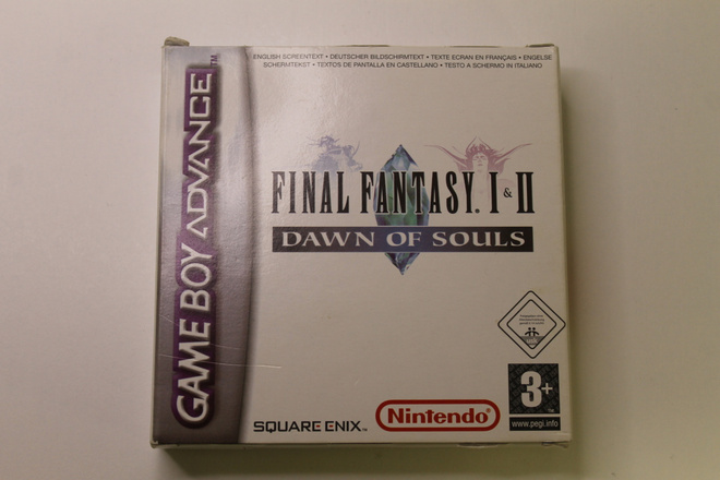 GBA - Game Boy Advance - Final Fantasy I & II Dawn Of Souls