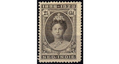 Hollannin Intia 1923 Wilhelmina  2,50G *