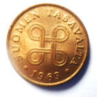 Raha Kolikko SUOMI 1 Penni 1963 Markka aika yht. 43kpl - pikkukuva 2