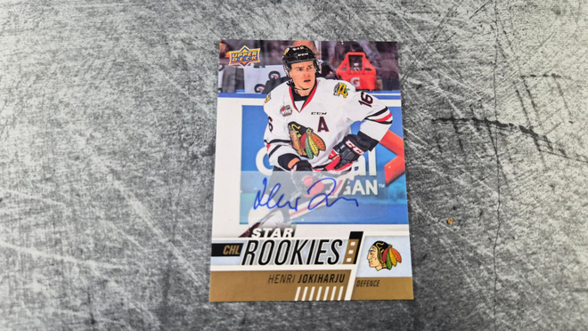 Henri Jokiharju 2017-18 AHL Auto