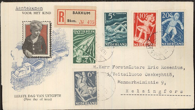 Hollanti Mi 511-5 FDC