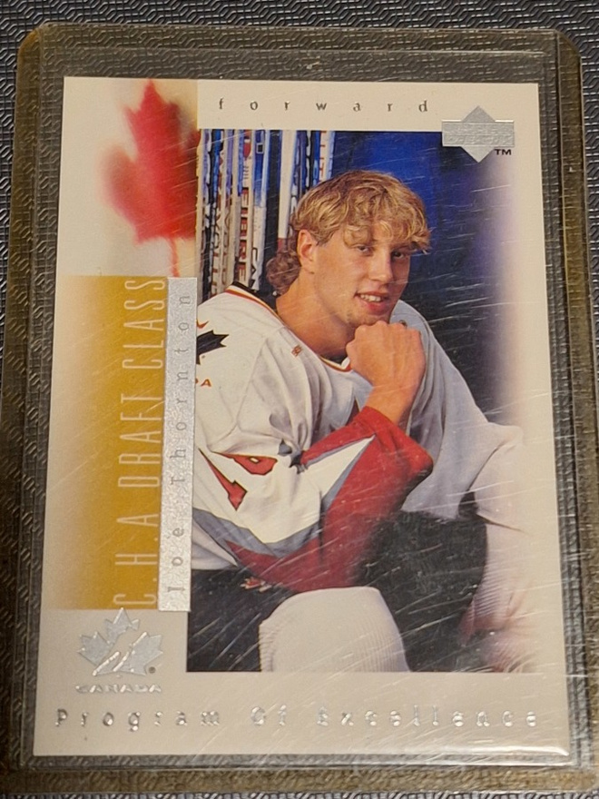 1996-97 Upper Deck #370 Joe Thornton RC Rookie
