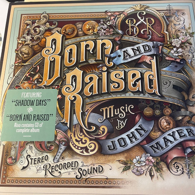 JOHN MAYER: Born and Raised * EUR 2012 * TuplaLP+ CD