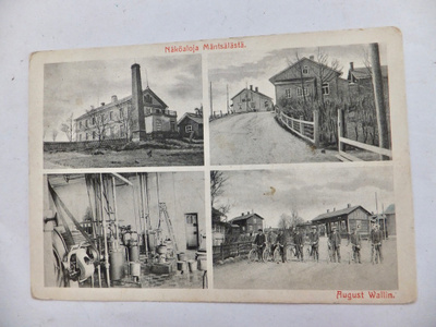 VANHA Postikortti Mäntsälä 1900-l