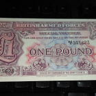 British Armed Forces 1 Pound 1956 UNC - pikkukuva 1