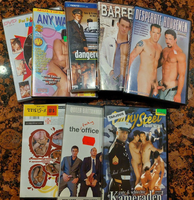 K-18 8 kpl eroottisia elokuvia Gay DVD