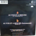 LIANE FOLY :: AU FUR ET Å MESURE :: VINYYLI 7" 1990 - pikkukuva 2