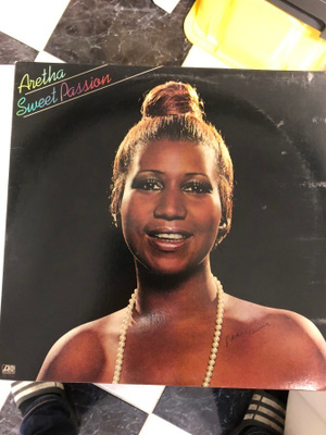 ARETHA  FRANKLIN(lp-sweet passion) lp-levy