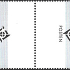 Åland 1995 Yleismerkit 2,30 mk välilöpari logo ** LaPe 092 - pikkukuva 2
