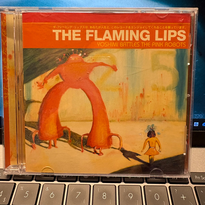 THE FLAMING LIPS - Yoshimi Battles The Pink Robots cd
