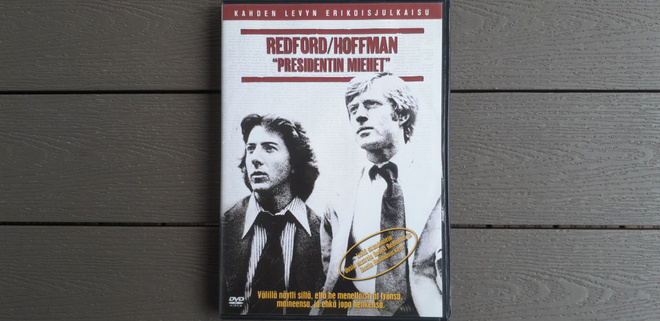DVD: Presidentin Miehet 2xDVD (Robert Redford,Dustin Hoffman