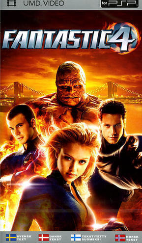 PSP UMD elokuva Fantastic Four